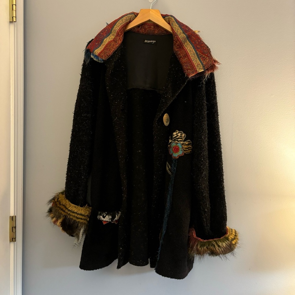 Lee Andersen Black Cardigan Sweater